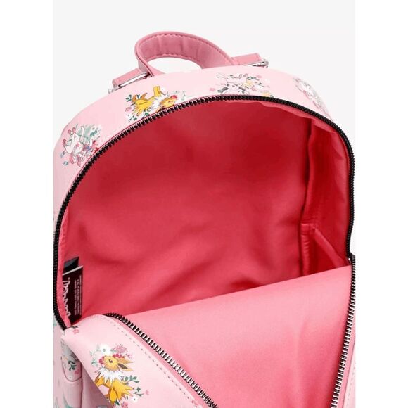 Bioworld Pokemon Eeveelution Pink Flowers Mini Backpack - Picture 5 of 5